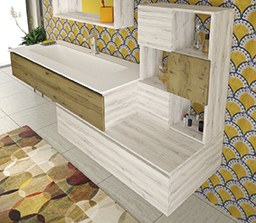 Capri C3 - Mobile da bagno sospeso - immagine 2